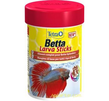 TETRA Betta Larva Sticks корм д/бойцовых рыб, палочки 100мл